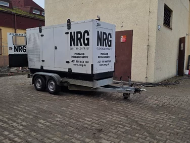 Elektrocentrály NRG pre dočasnú dodávku elektrickej energie