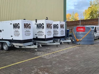 Elektrocentrály NRG pripravené na prenájom