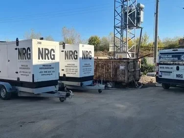 Elektrocentrály NRG pripravené na prenájom