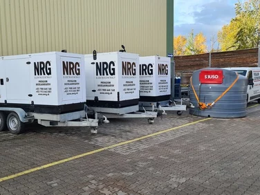 Elektrocentrály NRG pripravené na prenájom