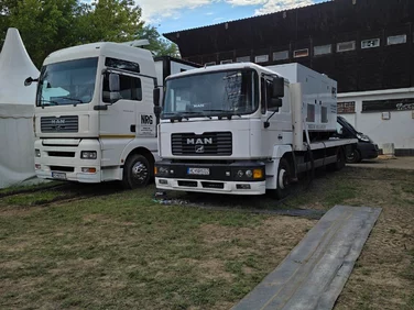 Nákladné vozidlá NRG na prepravu elektrocentrál