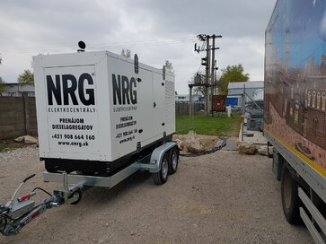 prenájom elektrocentrály NRG