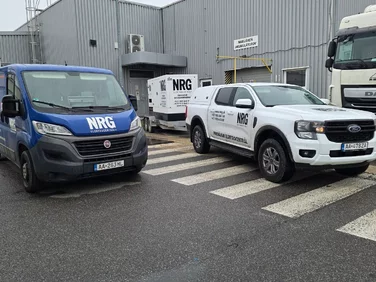 Vozidlá NRG pre dopravu a technické zabezpečenie elektrocentrál